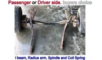 Coil Spring Front Axle Beam Spindle Radius 1999-2007 Ford F250 F350 2WD. Fixed Price $399.00.
