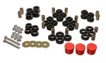 Energy Suspension 5.3141G Control Arm Bushing Set Rear Polyurethane Black. Fixed Price $161.23.
