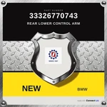 Genuine 2000-2006 Bmw X5 Rear Lower Control Arm 33326770743. Fixed Price $1026.00.