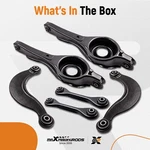 6PCS Rear Lower Forward Trailing & Upper Control Arms Ford Focus 2000-11. Fixed Price $156.35.