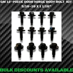 1967-1980 Chevrolet Impala Upper & Lower Door Hinge Body Bolts Set Gm Nos Oem. Fixed Price $17.95.