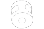 Genuine Mazda Suspension Trailing Arm Bushing ZZC0-28-461. Fixed Price $42.59.