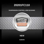 Genuine 2000-2002 Subaru Forester Suspension Control Arm Bushing 20201FC110. Fixed Price $79.99.