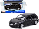 Volkswagen Golf R32 Matt Black 1/24 Diecast Model Car By Maisto 31290. Fixed Price $21.84.