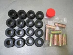 Energy Suspension 2.3109G Rear Control Arm Bushings Black Polyurethane. Fixed Price $91.99.