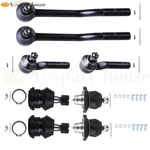 8PCS Ball Joints Tie Rod Ends For 1995-97 Nissan Pickup D21 2WD ES2998RL K9022. Fixed Price $92.99.