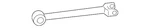 Genuine Nissan Suspension Trailing Arm 55110-3JA0E. Fixed Price $69.88.