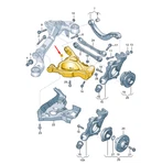 New Audi A6 C6 Rear Left Axle Guide 4F0505311M Original No Import Duties To. Fixed Price $1204.85.