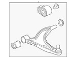 Genuine Gm Front Driver Side Lower Control Arm 84248222. Fixed Price $191.91.