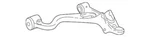 Genuine Ford Lincoln Ls 2000-2001 Suspension Lower Control Arm XW4Z-3078-AA. Fixed Price $258.29.