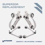 Autoacer 6P Front Upper Lower Control Trailing Arm Kit For Jaguar S-type Xj Xk. Fixed Price $525.00.