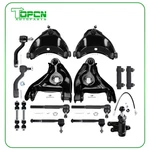 15PC Complete Front Suspension Kit For Chevy Gmc C1500 C2500 Suburban Tahoe 2WD. Fixed Price $219.44.