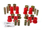 Energy Suspension 3.3156R Control Arm Bushing Set Front Polyurethane Red. Fixed Price $109.33.