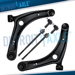 Front Lower Control Arms + Tie Rod Ends For 2009-17 Mitsubishi Lancer Outlander. Fixed Price $115.07.
