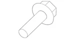 Genuine Nissan Trailing Arm Bolt 55226-EN10B. Fixed Price $15.14.