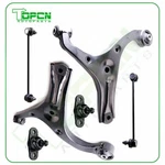 6PC Front Steering Set Control Arm Sway Bars Fits 06-11 Hyundai Accent Kia Rio. Fixed Price $73.52.