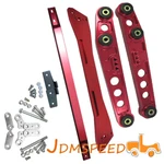 Red Rear Subframe Brace Lower Control Arm Setfor Civic 92-95 Acura Integra 94-01. Fixed Price $409.99.