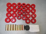 Energy Suspension 8.3129R Rear Control Arm Bushing Set Red Polyurethane. Fixed Price $98.99.