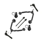 8 Piece Front Control Arms Ball Joints Inner & Outer Tie Rods Kit For Gm Van New. Fixed Price $189.30.