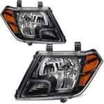 For Nissan Frontier Truck 2009-2021 Black Housing Headlights Assembly Pair. Fixed Price $75.99.
