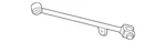 Genuine Acura Arm Rear Trailing 52370-SEP-A02. Fixed Price $370.44.