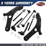 Front Lower Control Arms Tie Rod Sway Bar For 2011-2016 Hyundai Elantra Veloster. Fixed Price $85.29.