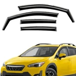 Sun Rain Visors Wind Guards For 2018-2023 Subaru Xv Crosstrek. Fixed Price $58.99.