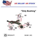 Control Arm Bushing Lower Set 6 For Jeep Grand Cherokee Dodge Durango 2011-2015. Fixed Price $69.90.