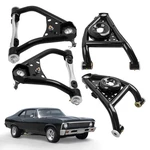Tubular Front Upper & Lower Control Arms For 1968-1974 Chevy Nova 67-69 Camaro. Fixed Price $229.84.
