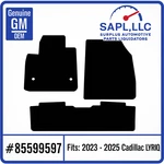 New Oem 2023-2026 Cadillac Lyriq Carpet Floor Mats Black Genuine Gm 85599597. Fixed Price $75.23.