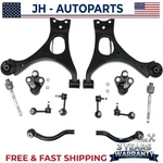12PC Front Lower Control Arm Ball Joint Tie Rod Sway Bar For Honda Civic Si 2.0L. Fixed Price $196.07.
