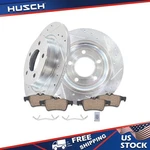 11.02 Inch Rear Drilled Brake Rotors Pads For 2010 2011 2012 2013 Mazda. Fixed Price $67.68.