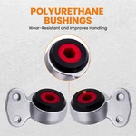 Front Lower Control Arm Bushing Pair Set For Bmw E46 323 325 328 330 Z4 E85 2.0I. Fixed Price $43.99.