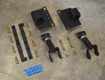 IRONMAN4X4FAB - Jeep Cherokee Xj Adj Shackles, Relocation Brackets & Nut Strips. Fixed Price $399.00.