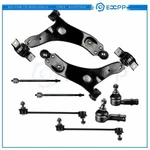8PCS Front Lower Control Arms Sway Bars Tie Rod Links For 2008 Focus 2.0L & 2.3L. Fixed Price $77.23.
