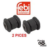 Febi Lower Contrrol Arm Bushing Set 2PC Kit For Audi Volkswagen 1K0407182. Fixed Price $29.79.