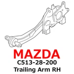 New Mazda Genuine Trailing Arm Rh C513-28-200. Fixed Price $452.99.