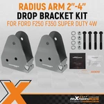 Radius Arm 2''-4'' Drop Bracket Kit Ford F250 F350 Super Duty 4WD 2005-2016. Fixed Price $65.57.