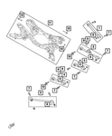 Genuine Mopar Suspension Guide Rod 68313173AA. Fixed Price $247.45.