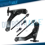 Front Lower Control Arms + Tie Rods For 2005-2009 Hyundai Tiburon Kia Spectra. Fixed Price $93.03.