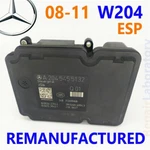 Rebuilt A2045455132 09-11 Mercedes W204 C300 C350 Abs Esp Pump Control Module. Fixed Price $360.00.