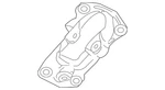 Genuine Audi Suspension Trailing Arm Bracket 3C0-505-129-B. Fixed Price $118.44.