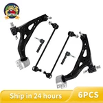 6PCS Front Lower Control Arms Kit Sway Bar For 2018-2024 Chevrolet Equinox Gmc. Fixed Price $161.97.