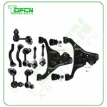 12 Suspension Front Rear Kit W/ Lower Control Arm Tie Rod Ball Joint For Nissan. Fixed Price $146.09.