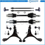 Front Lower Control Arm Suspension Kits + Cv Axle Shaft For 2002-2006 Honda Crv. Fixed Price $191.13.