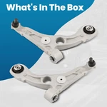 2X Front Lower Control Arm W/ball Joints For 15-17 Chrysler 200 13-16 Dodge Dart. Fixed Price $106.69.
