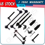 For 2004-07 Toyota Highlander 12PCS Ball Joints Sway Bar Tie Rod End Rack Bellow. Fixed Price $60.03.