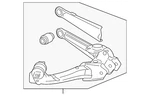 Genuine Honda Trailing Arm 52371-SVB-A02. Fixed Price $703.83.