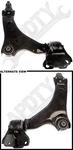 Dorman 521-158 Control Arm Front Lower Right. Fixed Price $205.46.