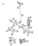 Genuine Mopar Camber Link Assembly Left 68207620AA. Fixed Price $104.95.